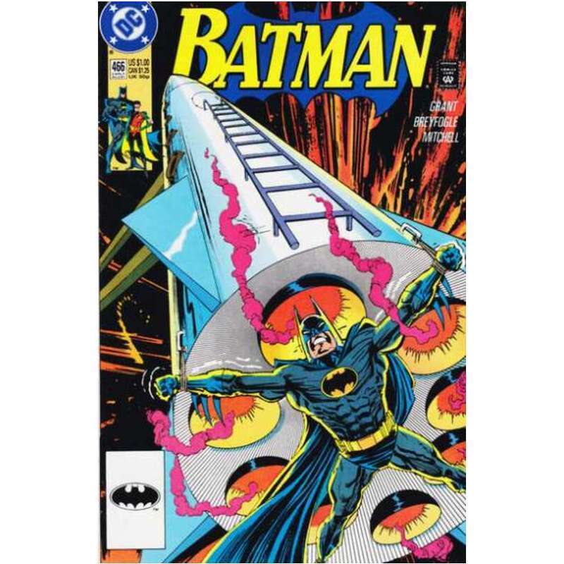 Batman (1940 series) #466 in Near Mint condition. DC comics [z&