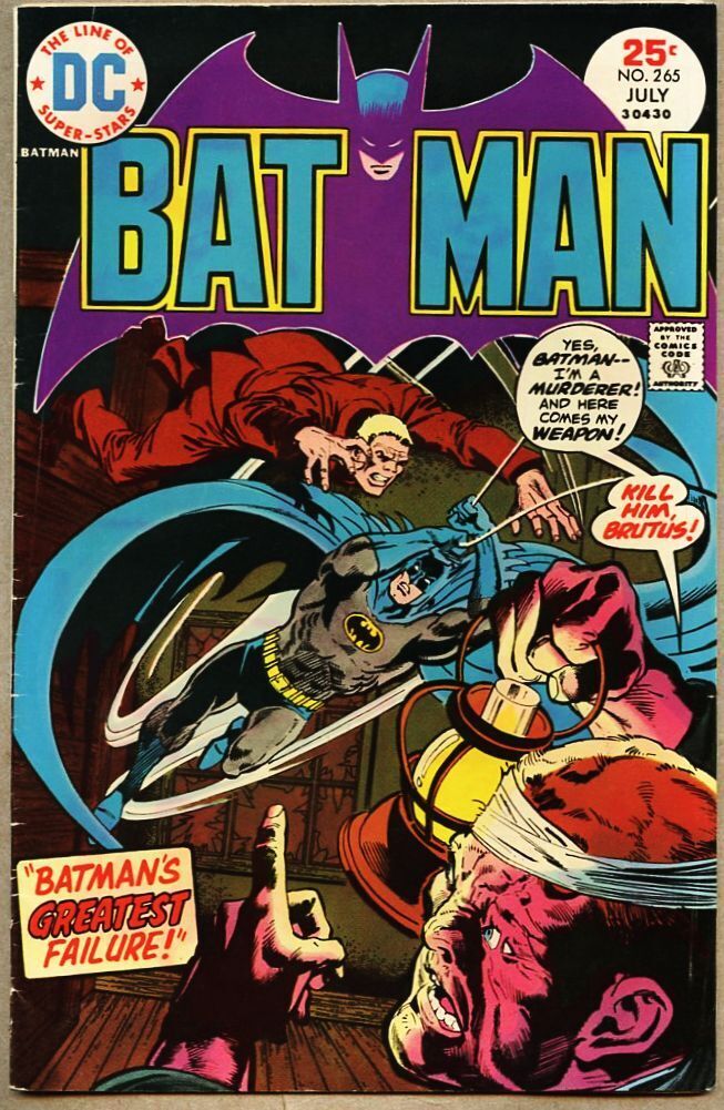 Batman #265-1975 fn- 5.5 Bernie Wrightson / Rich Buckler Make BO