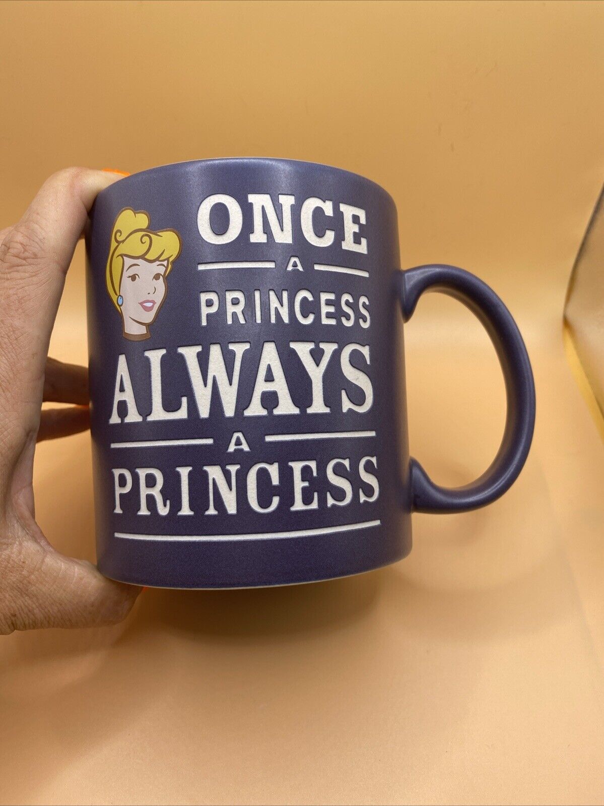 Disney Parks Cinderella “Once a Princess Always a Princess” Coffee Mug Cup