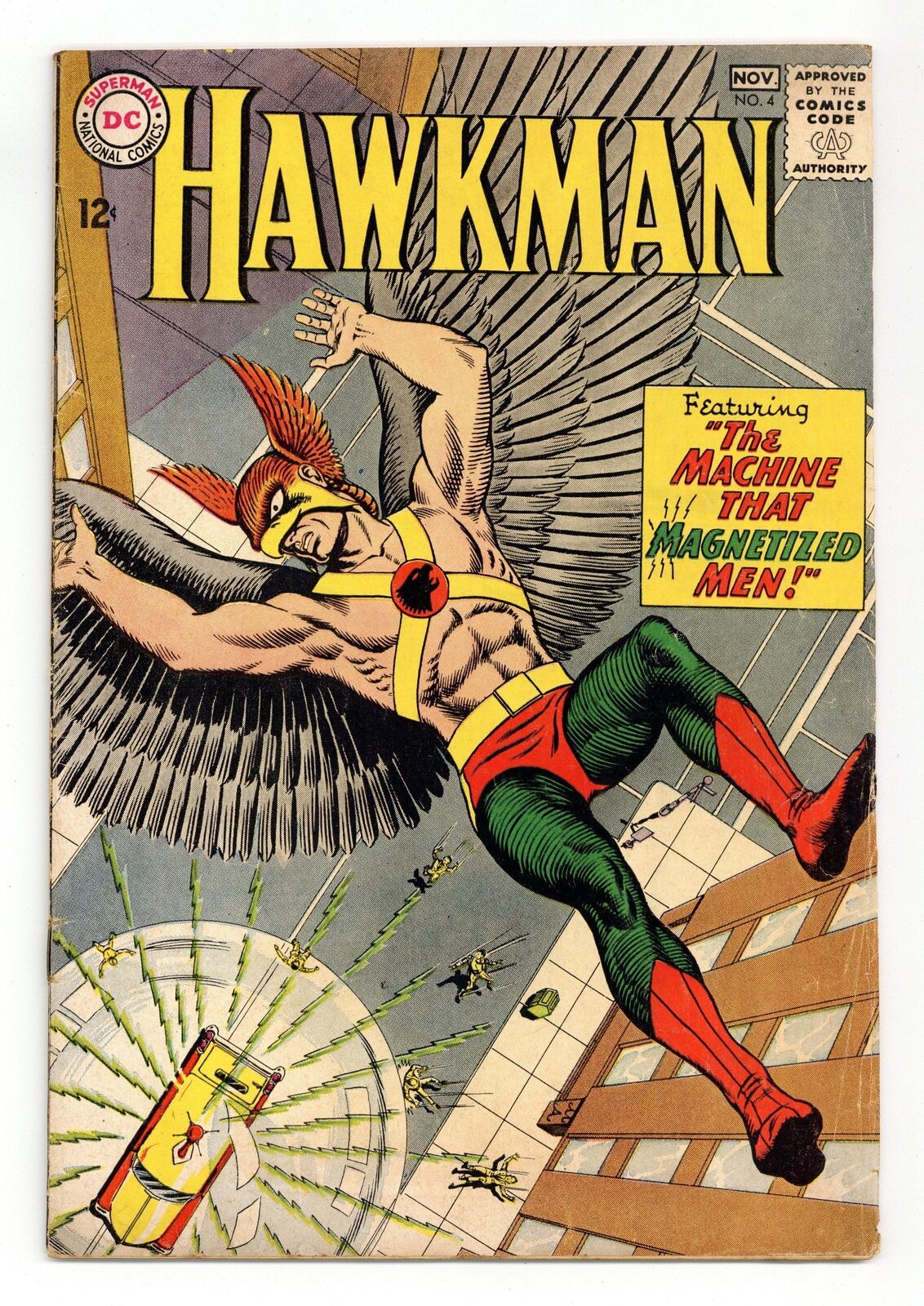 Hawkman #4 GD/VG 3.0 1964 1st app. and origin Zatanna