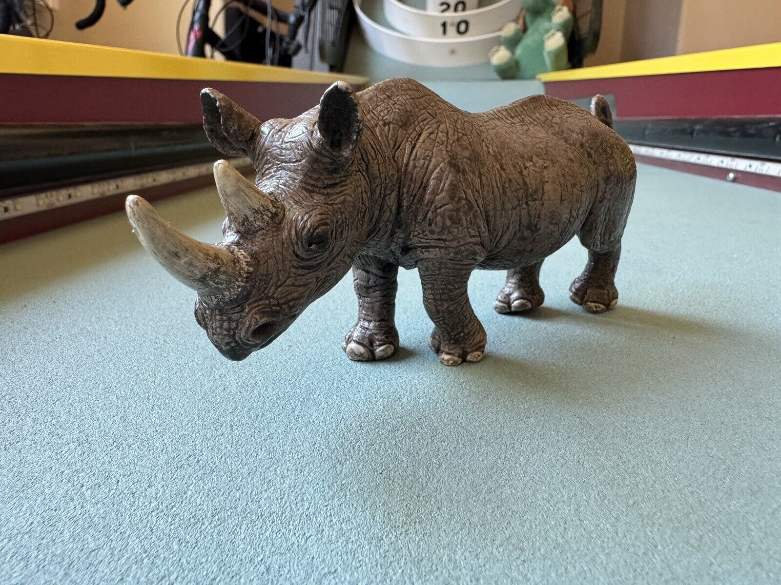Schleich 14394 African Black Rhinoceros Male 2008 Retired Figure Safari Toy