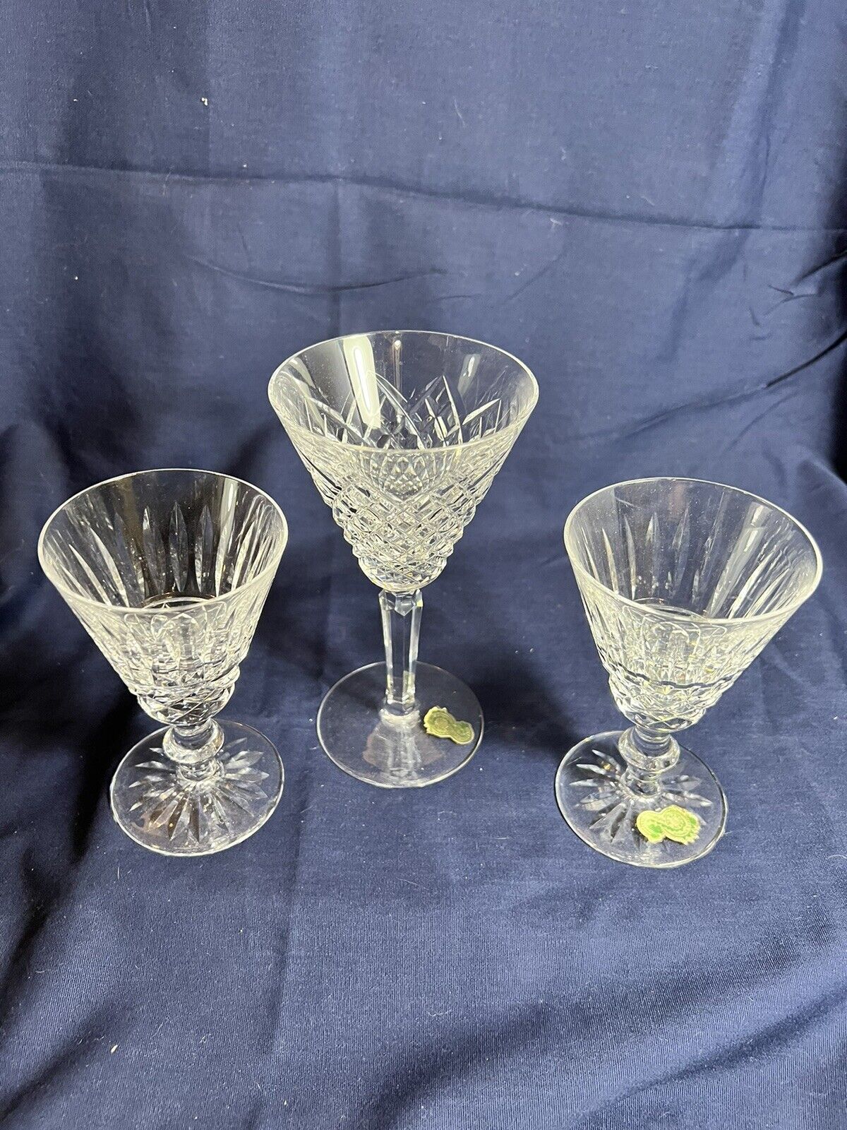 Waterford Crystal Glass Lot Of 3 - Excellent Condition