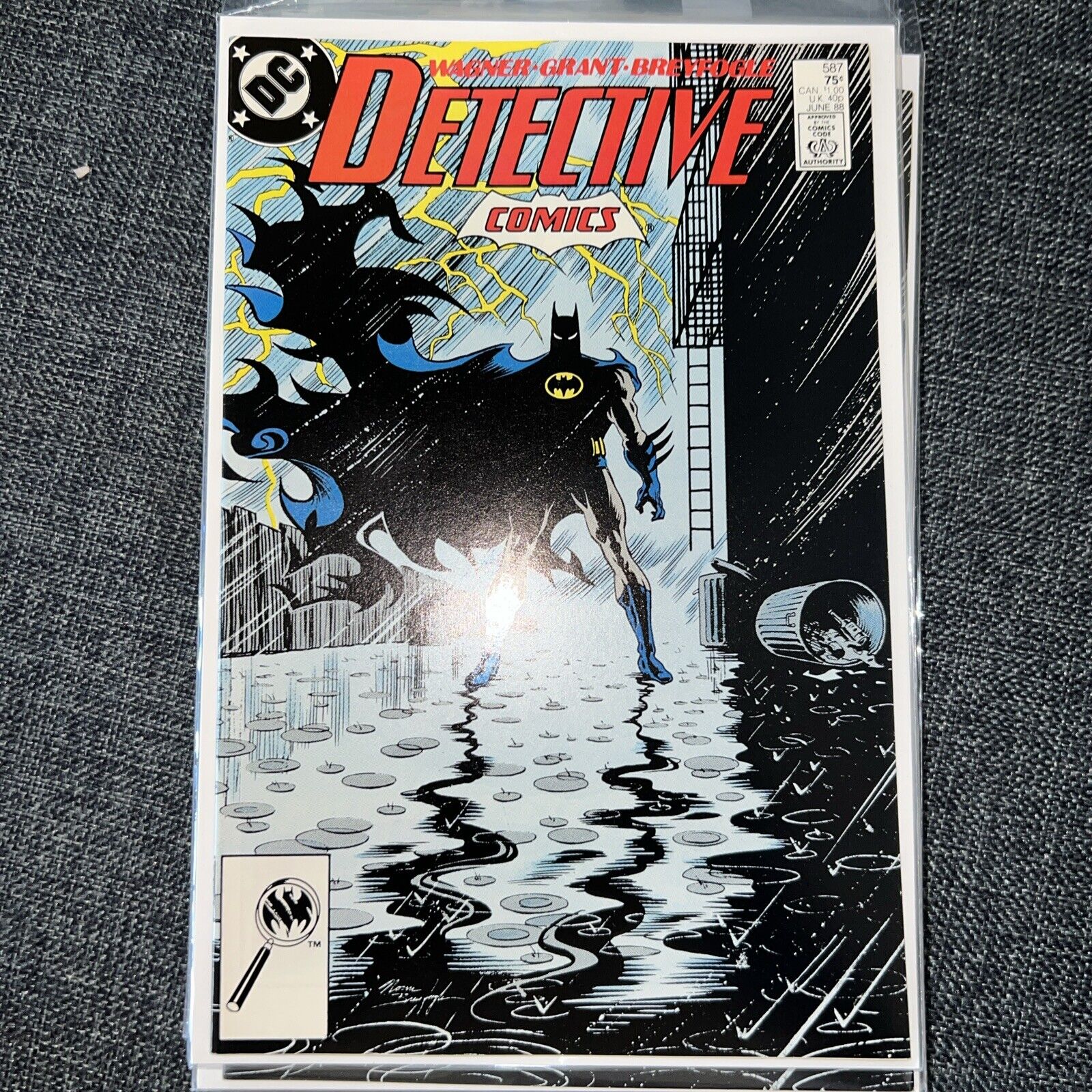 1988 DC Comics Batman Detective Comics #587 NM