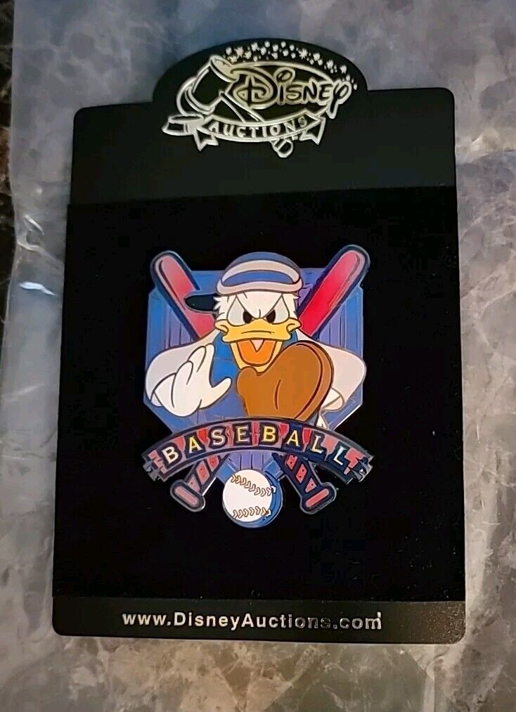 Disney Auctions Baseball Pin Series Donald Duck LE 100 Pin