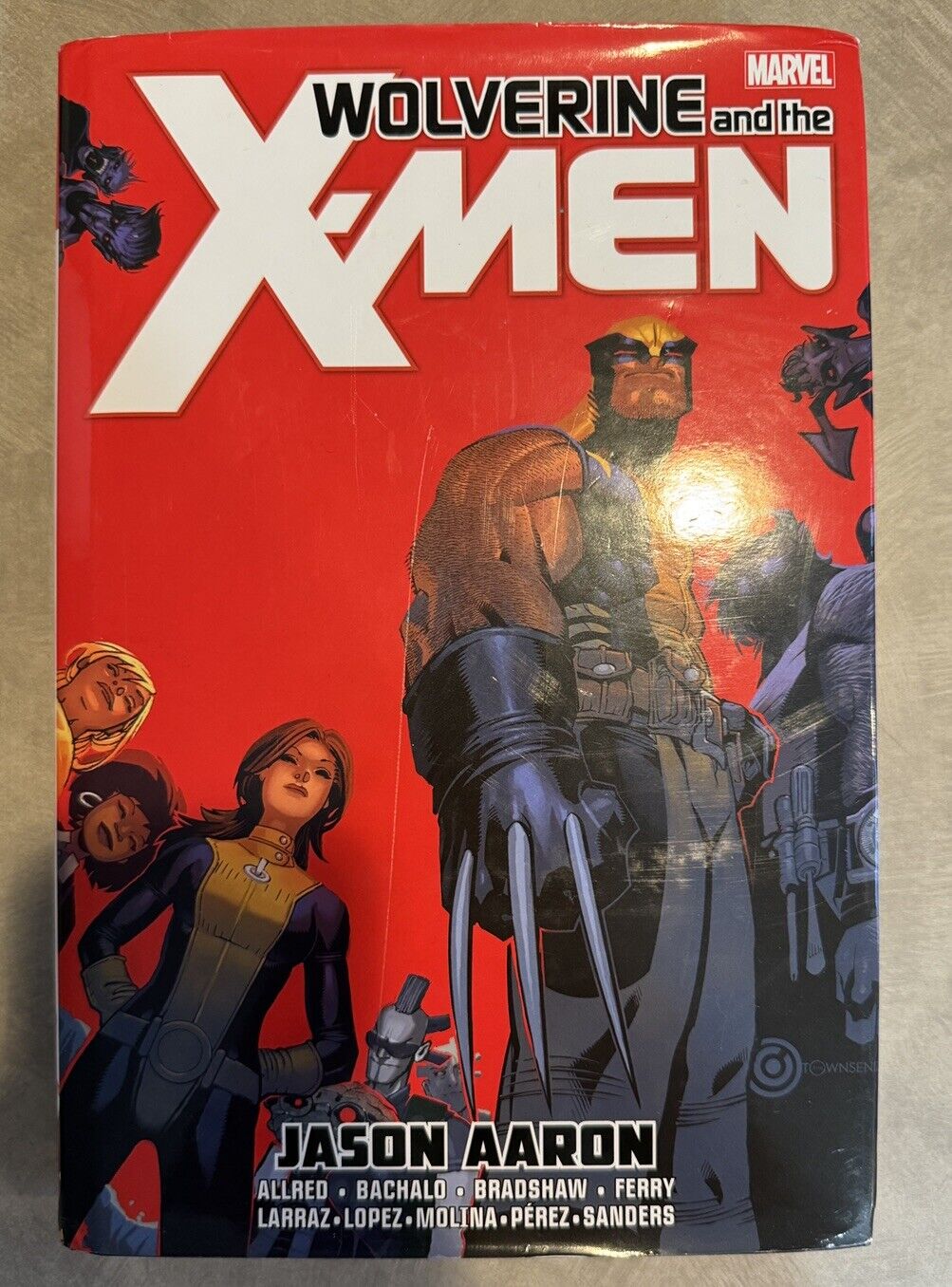 Wolverine and The X-Men Hardcover Marvel Omnibus Graphic Novel Comic Book