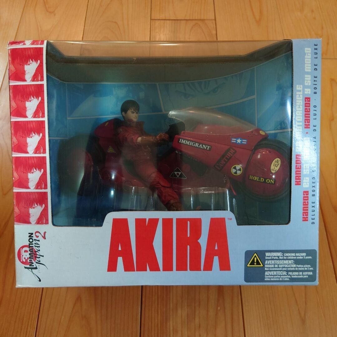 Akira Kaneda with Motorcycle Figure McFarlane Toys Rare Japan Unopened FedEx