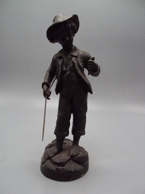 Tom Sawyer from M. Twain USSR russian Cast Iron metal figurine statue KUSA 5745