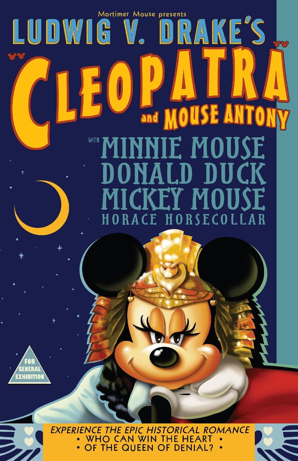Minnie Mouse Cleopatra and Mouse Anthony Ludwig V. Drakes Poster Print 11x17