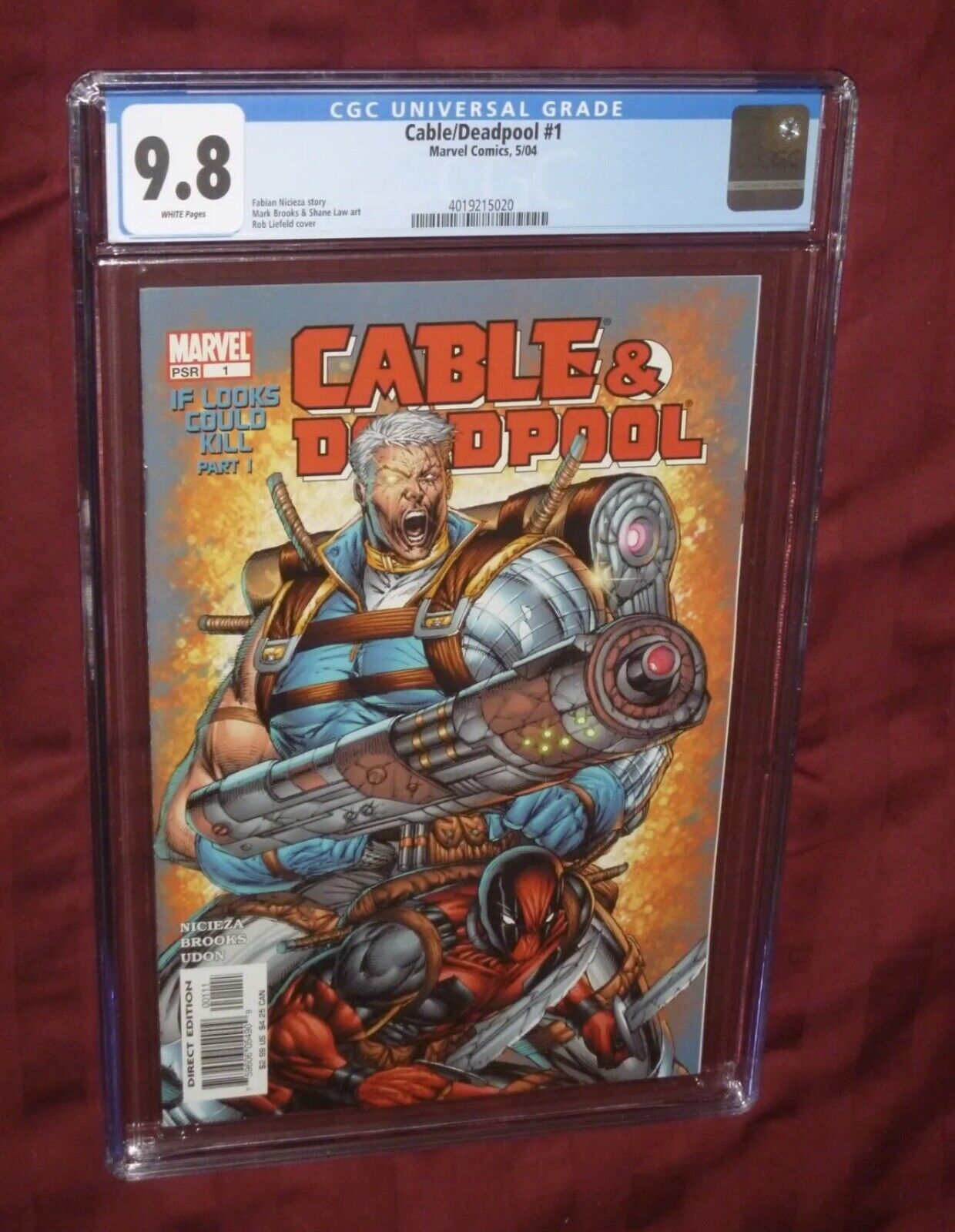 Cable and Deadpool #1 (2004) NICIEZA LIEFELD Marvel First Print Comics Key Issue
