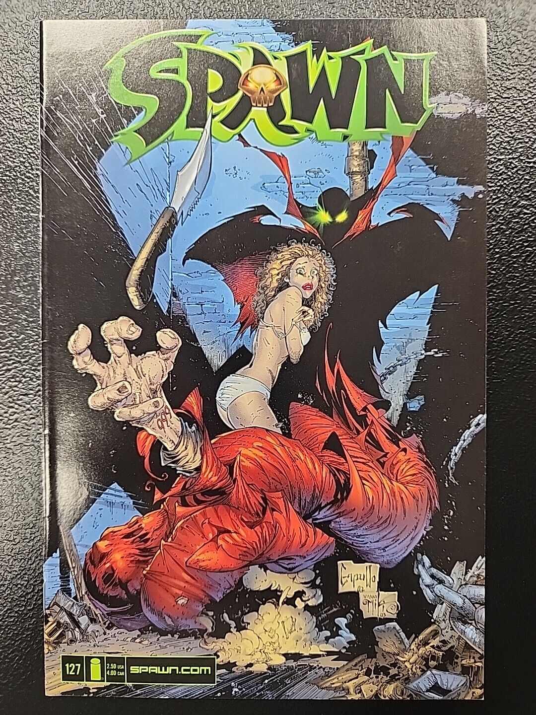 Spawn #127 Image Comics 2003 Low Print Run Todd McFarlane & Greg Capullo