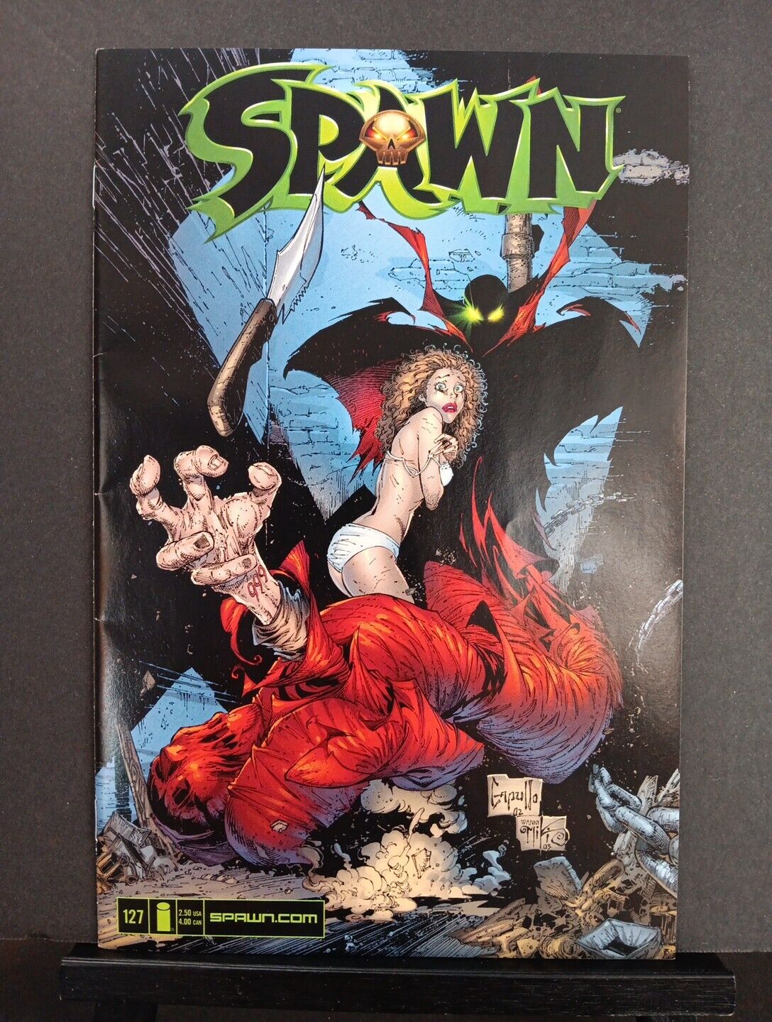 Spawn #127 NM- 9.2 Image Comics 1st Print Todd McFarlane Greg Capullo Cover 2003