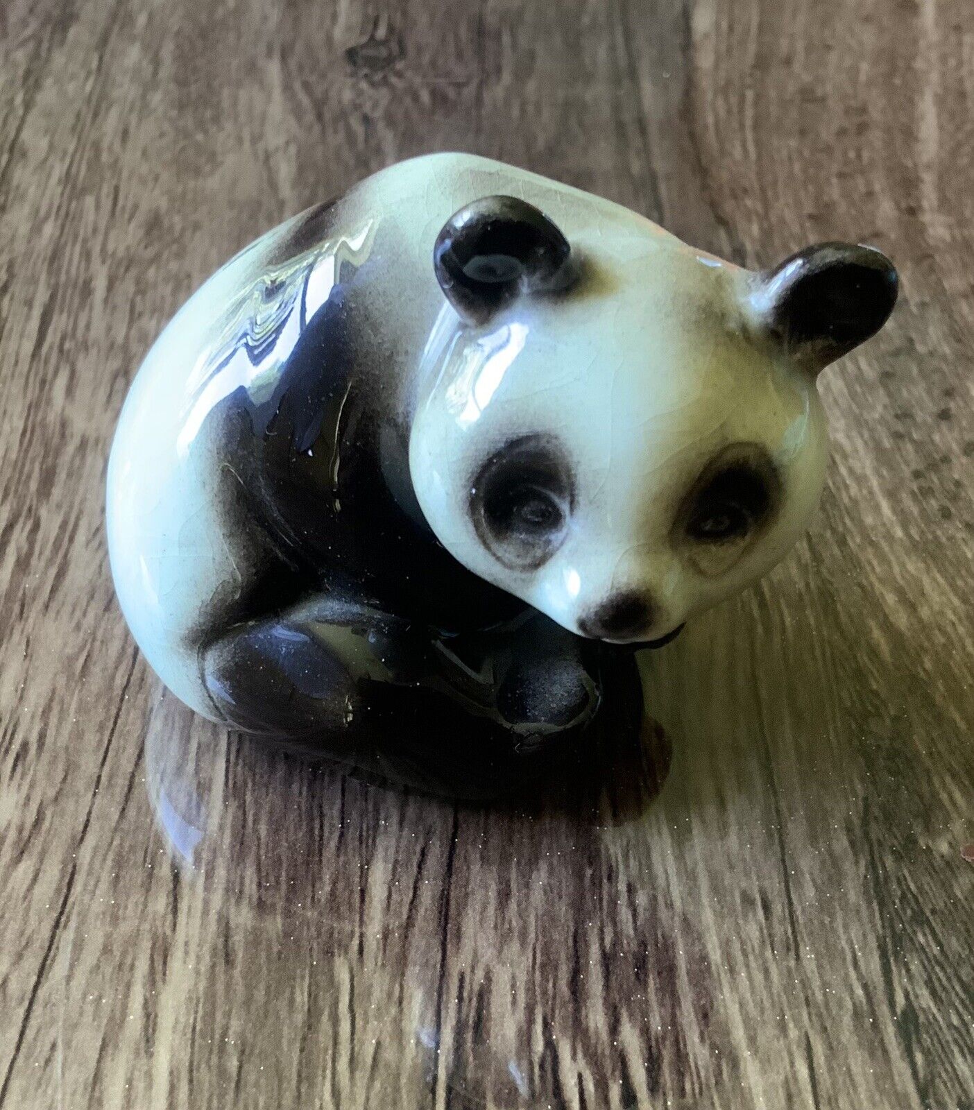 Vintage Goebel Panda Bears Porcelain Figurine  W Germany