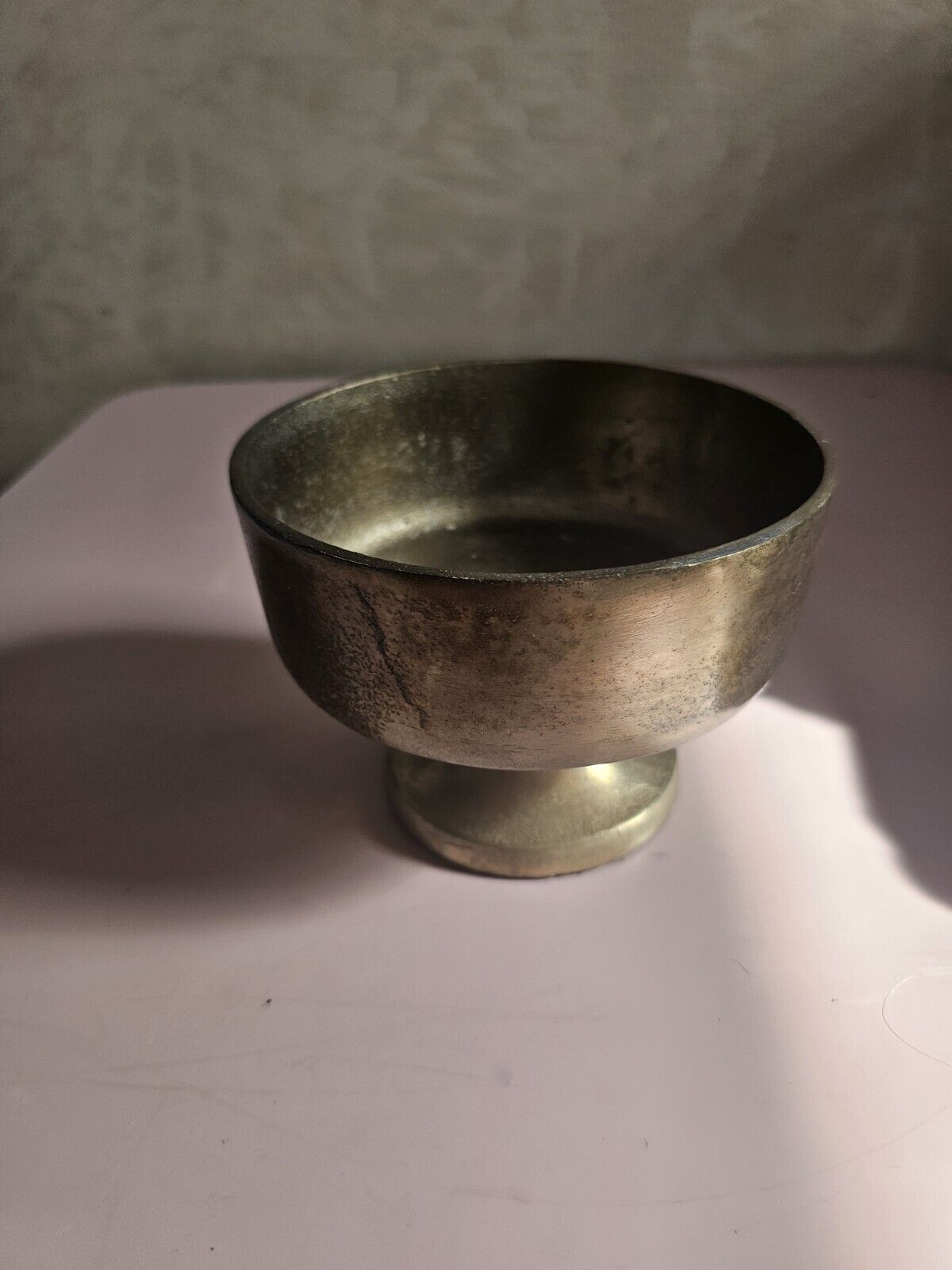 vintage indian bronze bowl