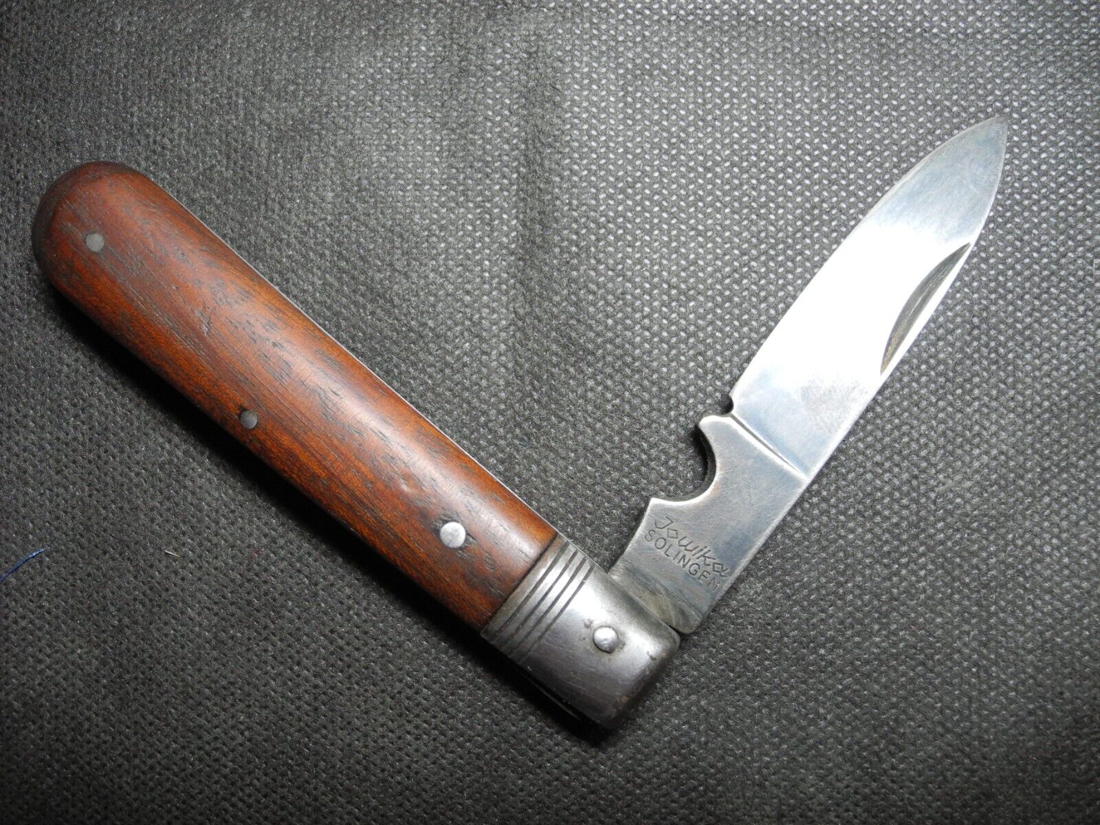 WW2 Jowika Solingen German Army Kabelmesser Electrician Pocket Folding Knife.