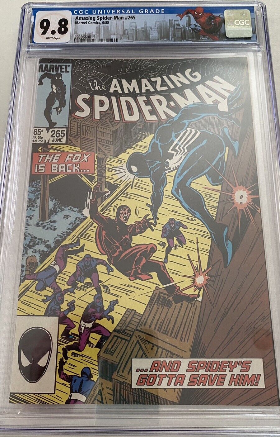 Amazing Spider-Man #265 CGC 9.8 - 1st Silver Sable Appearance - (1985)
