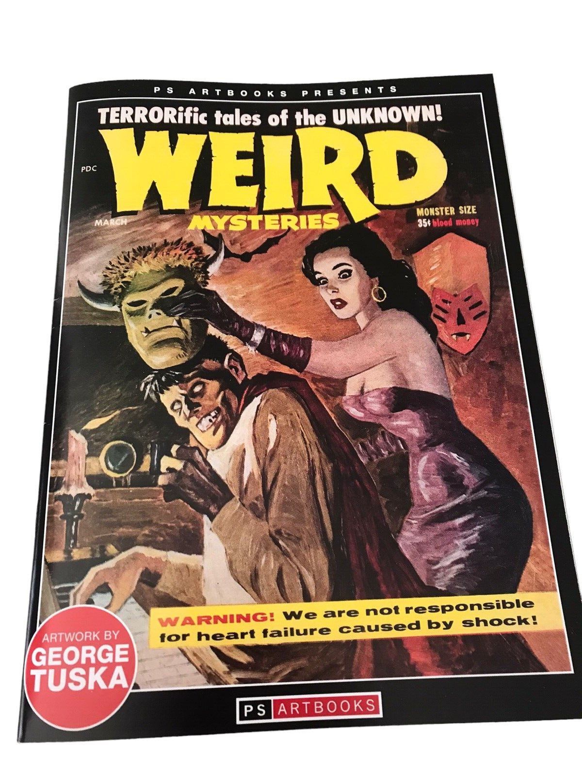 Weird Mysteries Magazine Volume 1 #1 Reprint PS Artbooks Ltd Ed OOP