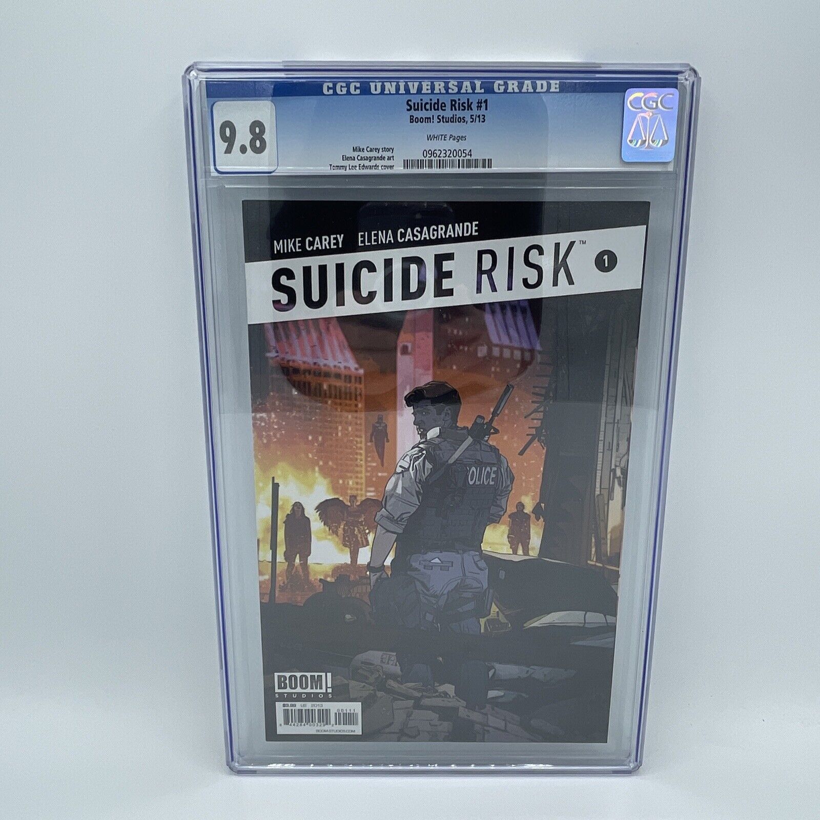 Suicide Risk # 1 Boom Studios Comics 2013 Tommy Lee Edwards Cover CGC 9.8 Slab