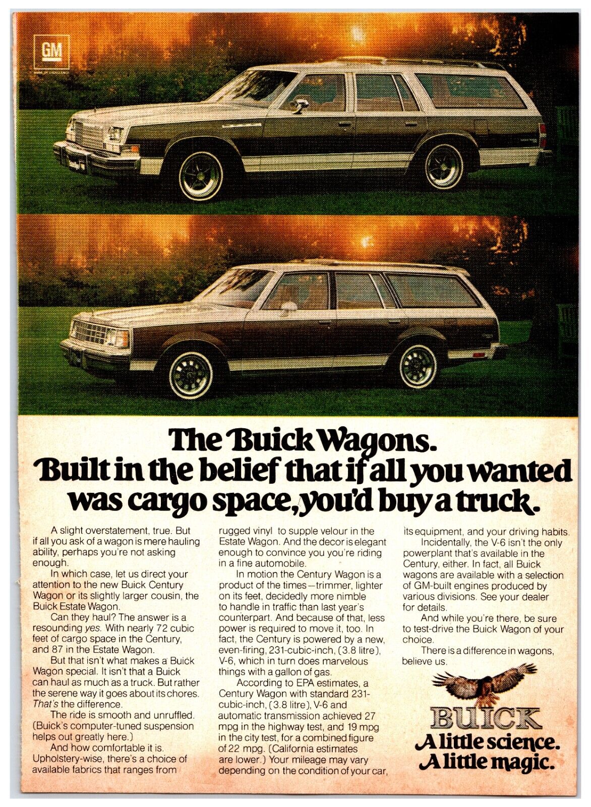 1978 Buick Wagons Car - Original Print Ad (8in x 11in) - Vintage Advertisement