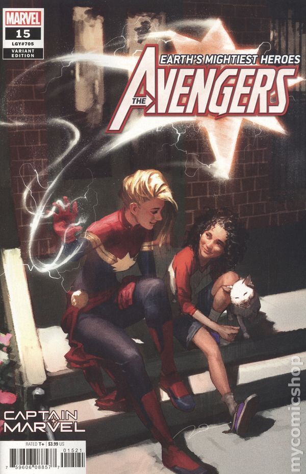 Avengers #15B Parel Variant FN 2019 Stock Image