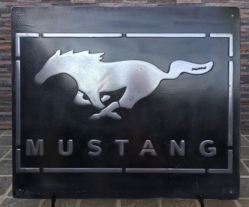 vintage Mustang Sign