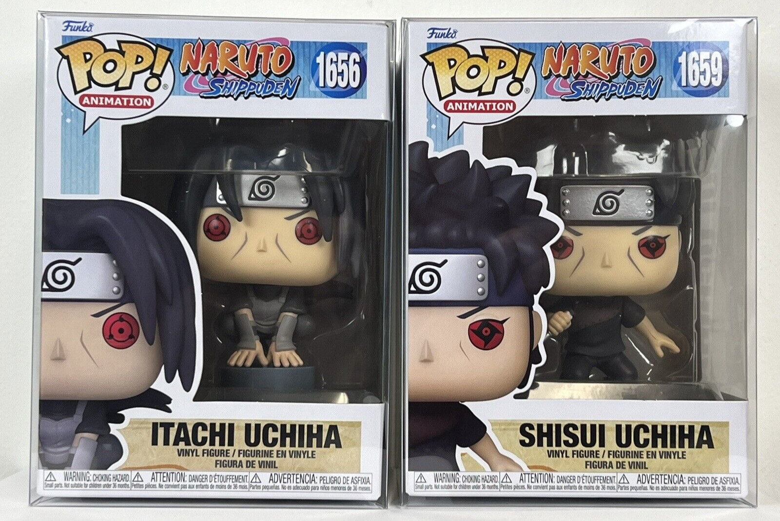 Funko Pop Naruto Shippuden - Itachi Uchiha 1656 + Shisui Uchiha 1659 (SET of 2)
