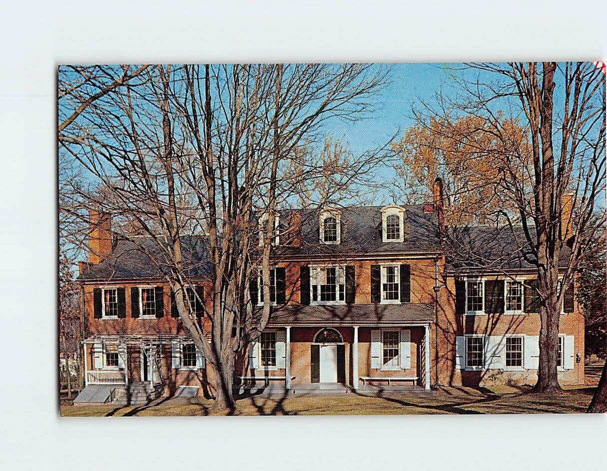 Postcard Rear View of Wheatland Lancaster Pennsylvania USA