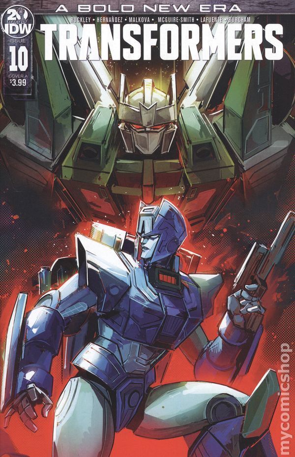 Transformers #10A VF 2019 Stock Image
