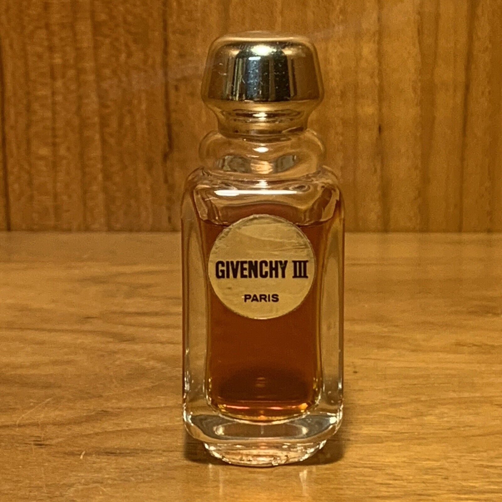 Vintage * GIVENCHY III by GIVENCHY * splash PURE PARFUM 1/2 oz~15 ml OLD FORMULA