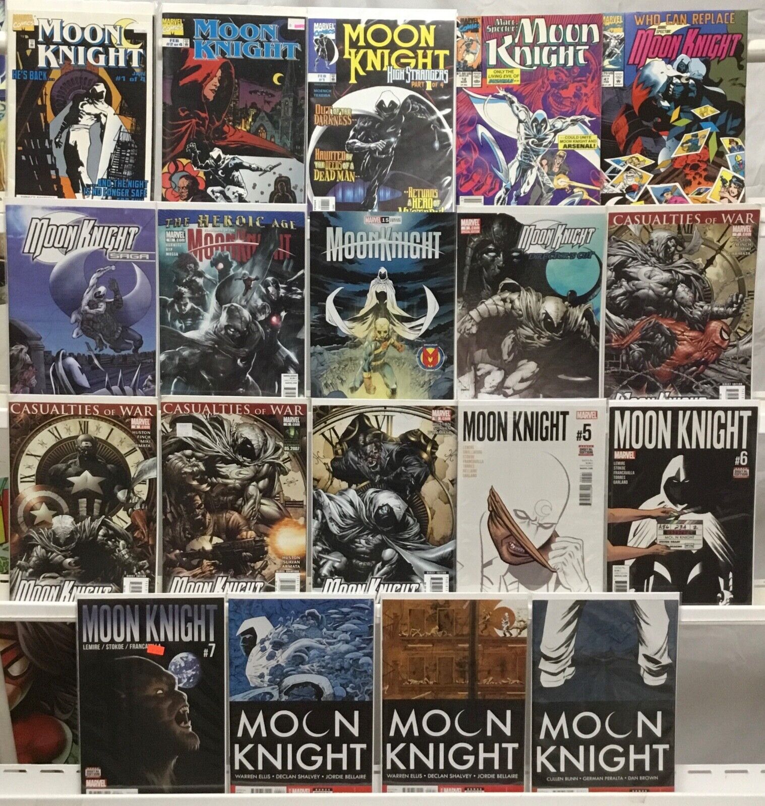 Marvel Comics - Moon Knight - Comic Book Lot of 19 Issues