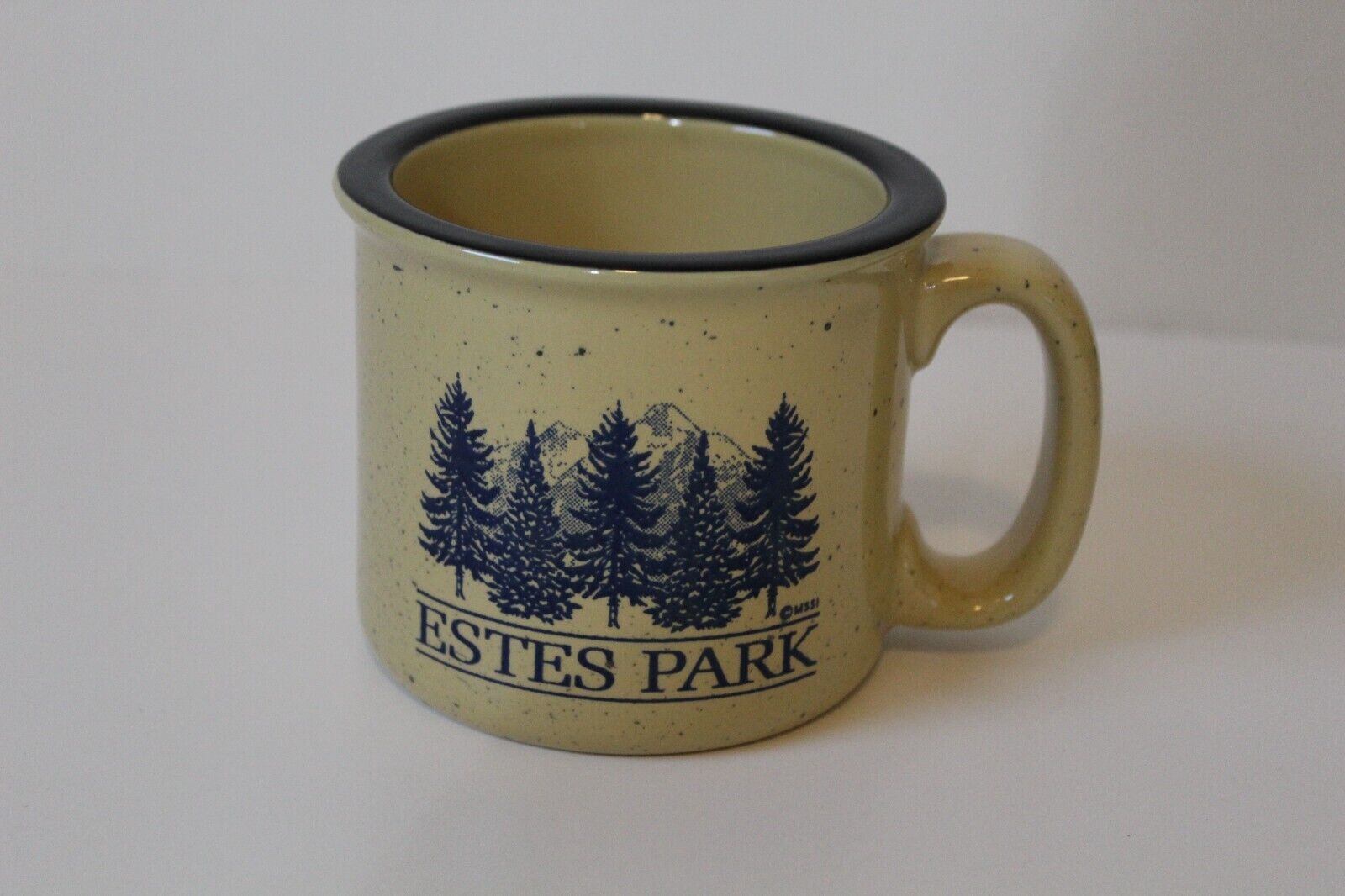 Estes Park, CO Heavy Thick Wall 16 oz Ceramic Coffee Mug