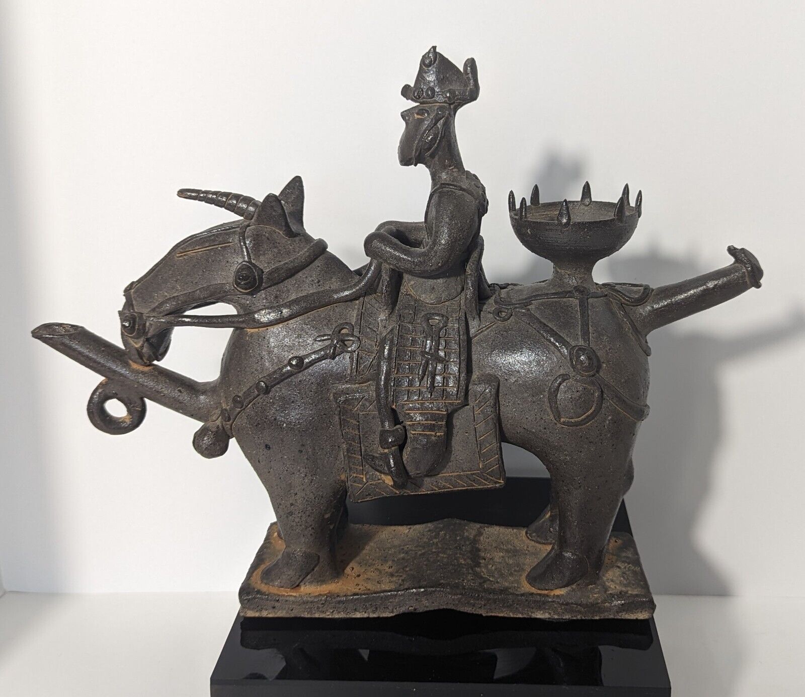 Korean National Treasure No 91. Silla Mounted Warrior Vessel