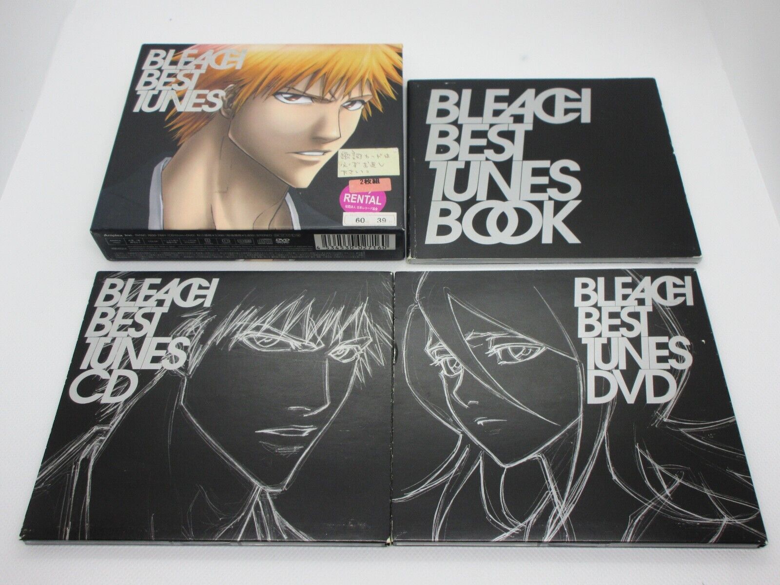 CD Music Bleach Best Tunes DVD Set Japan Anime