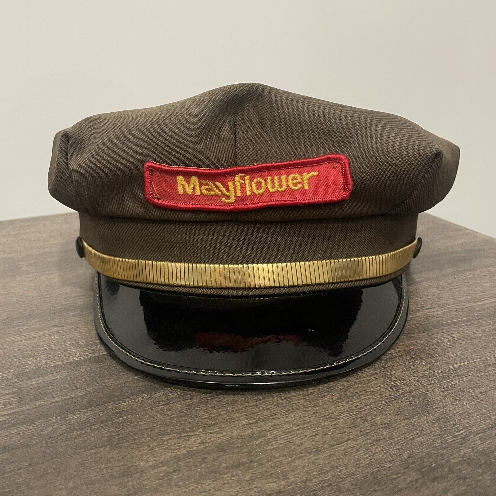 Vintage Mayflower  Driver Hat Service Station Attendant  Style
