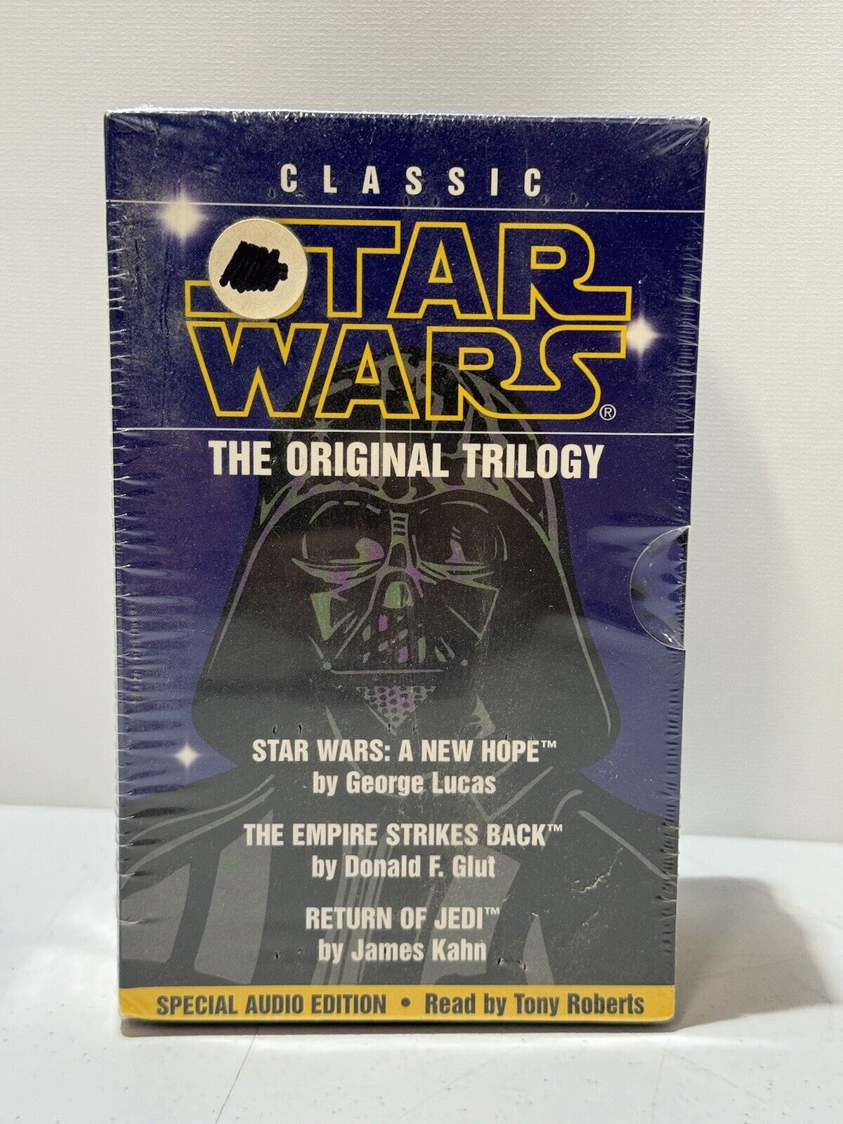 Classic Star Wars Original Trilogy Time Warner Audio Books 6 Cassette Special Ed