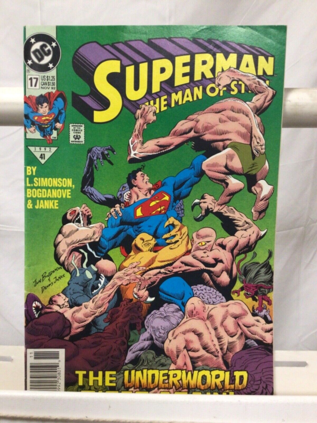 Superman The Man of Steel #17 FN 1992 DC Comics