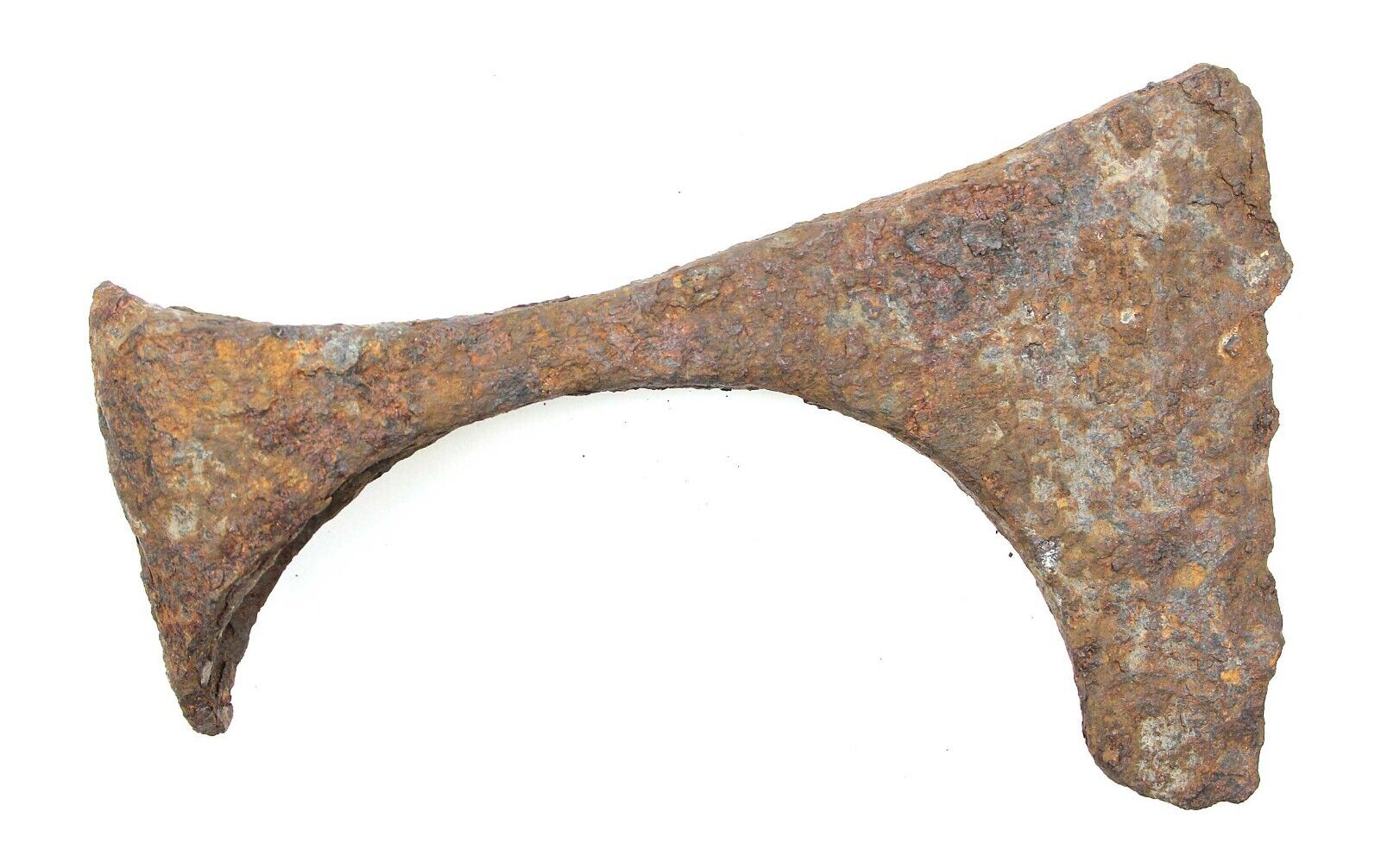 Ancient Rare Authentic Viking Kievan Rus Nomads Iron Battle Axe 7-9th AD