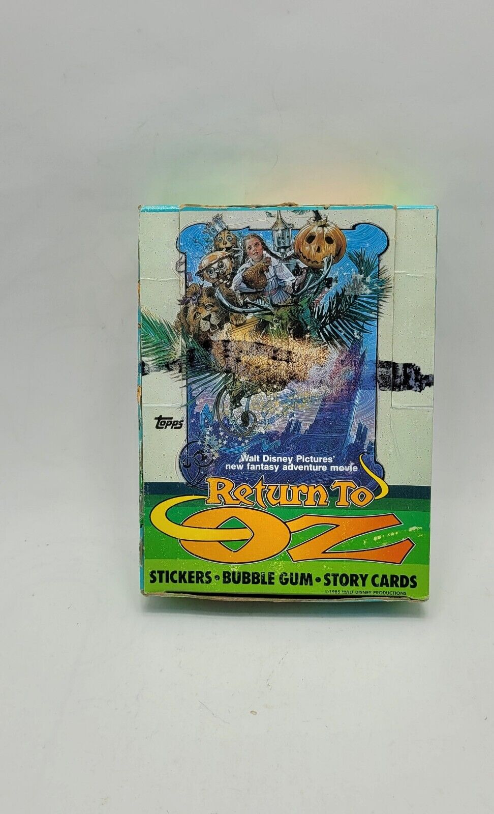 1985 Topps Return to Oz Stickers Bubble Gum, Story Cards Factory Sealed Packs