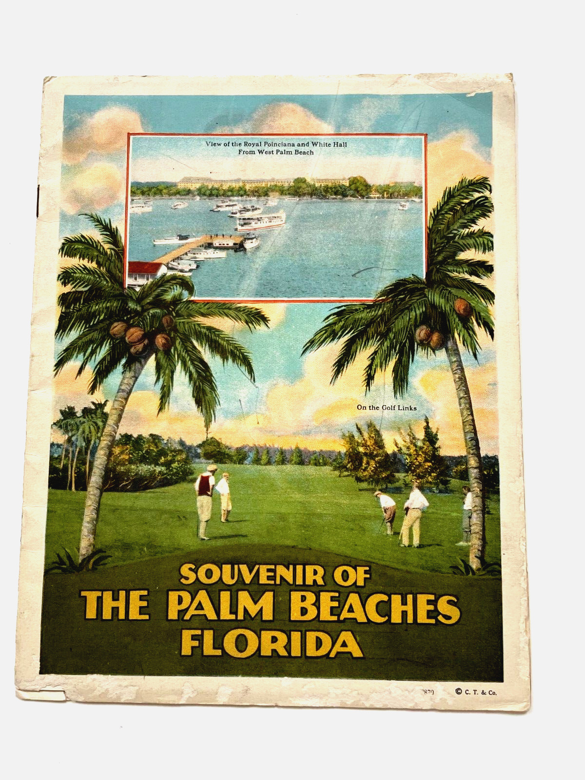 Colorful 1920's Travel Booklet 