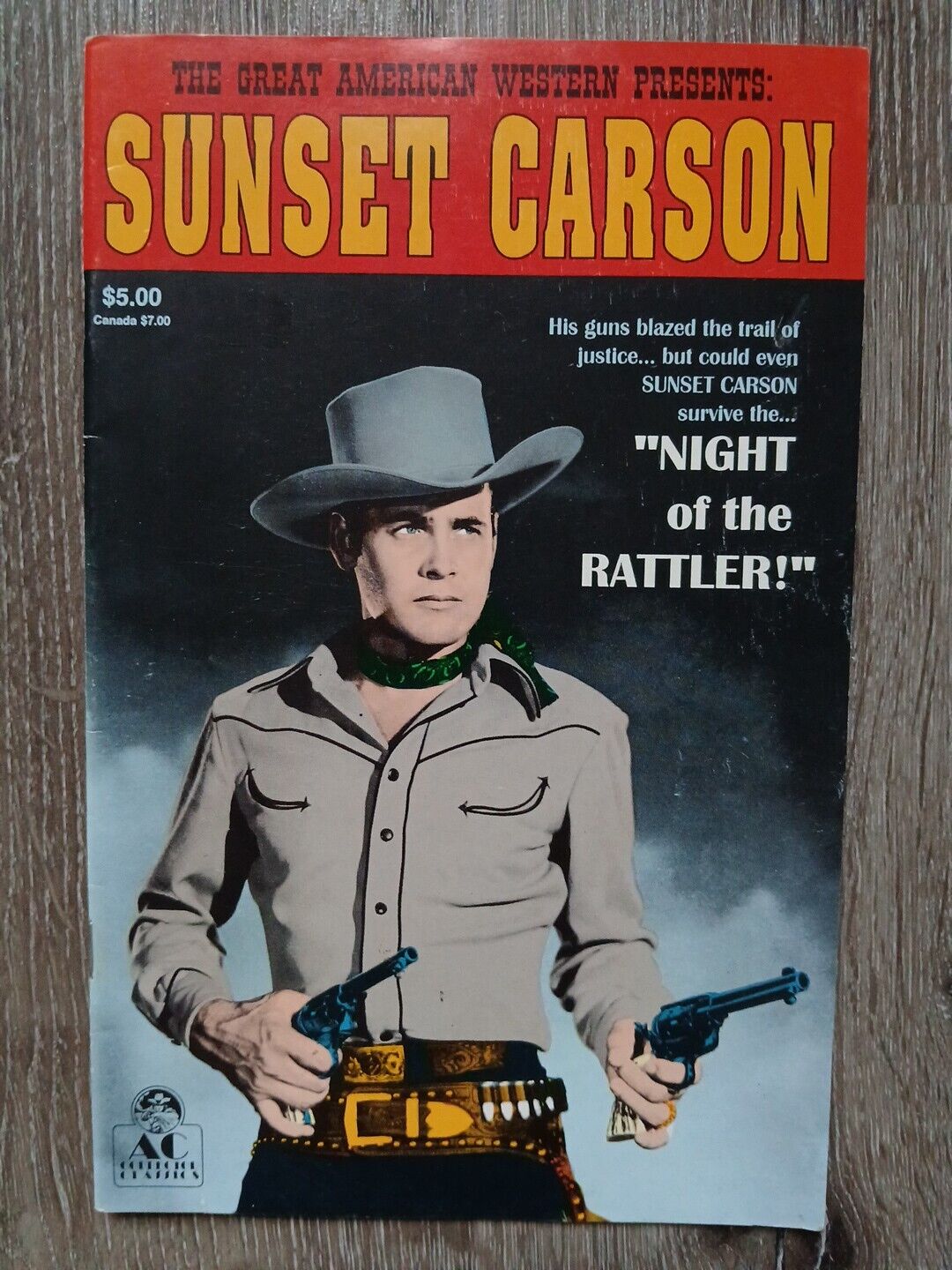 Sunset Carson - The Great American Western #5 AC Collectors Classics