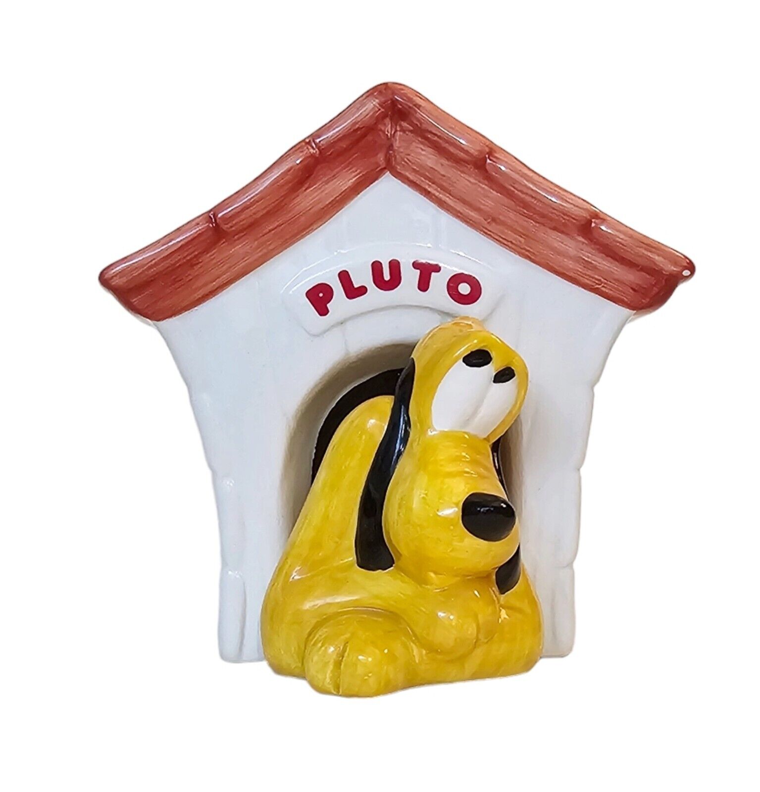 Pluto Dog Treat Jar Ceramic Disney's Pluto Dog House with Pluto