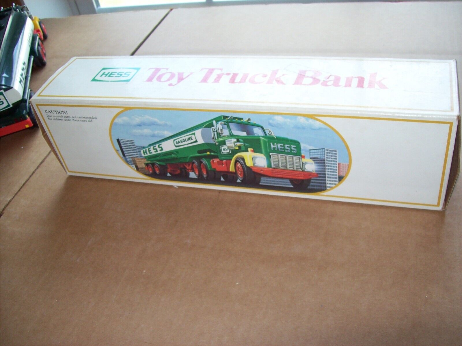 Vintage 1984 Hess Toy Truck Bank working condition with box