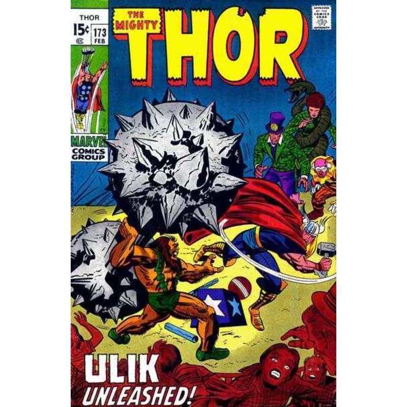 Thor (1966 series) #173 in Fine condition. Marvel comics [a*