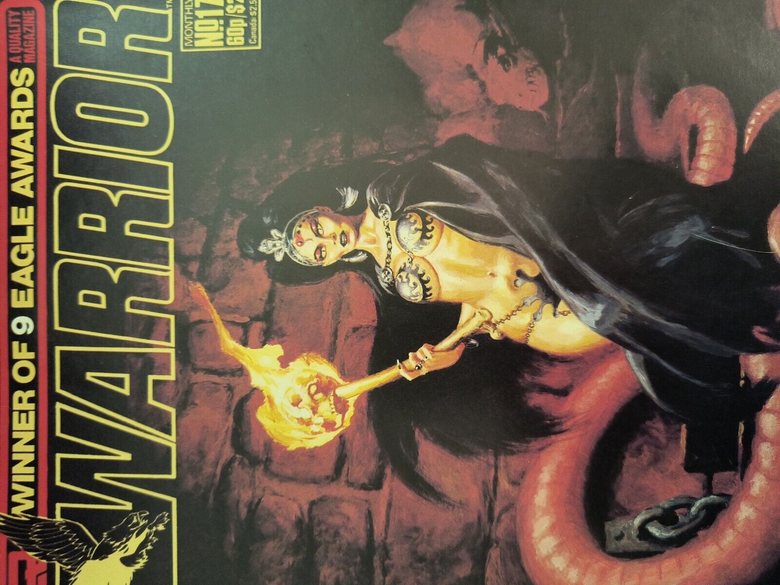 Warrior Mag.(UK Quality LTD) Vol.2 No.#5 (1984)Rare ,Upper Grade, Ungraded Gem.