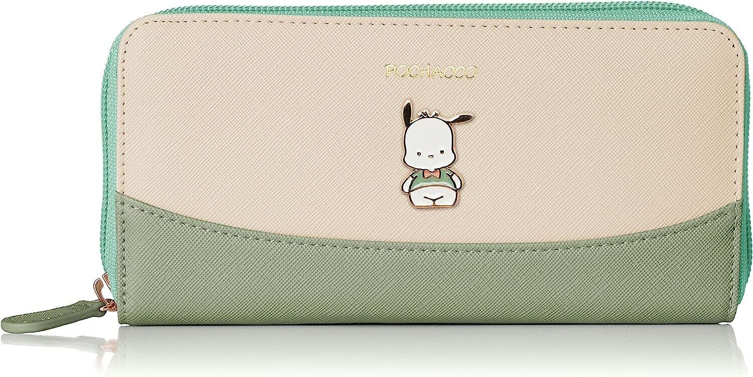 Sanrio Character Pochacco Long Wallet SR12-11 Coin & Card Case New Japan