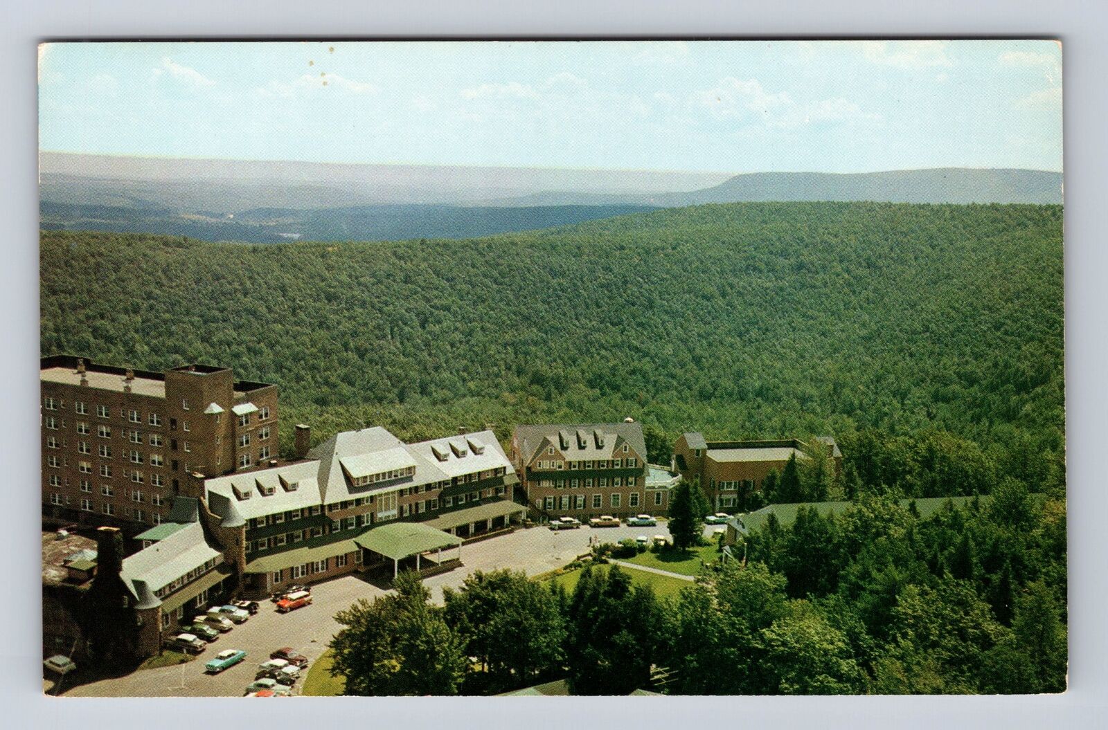 Pocono Mountains PA- Pennsylvania, Pocono Manor Inn, Antique, Vintage Postcard