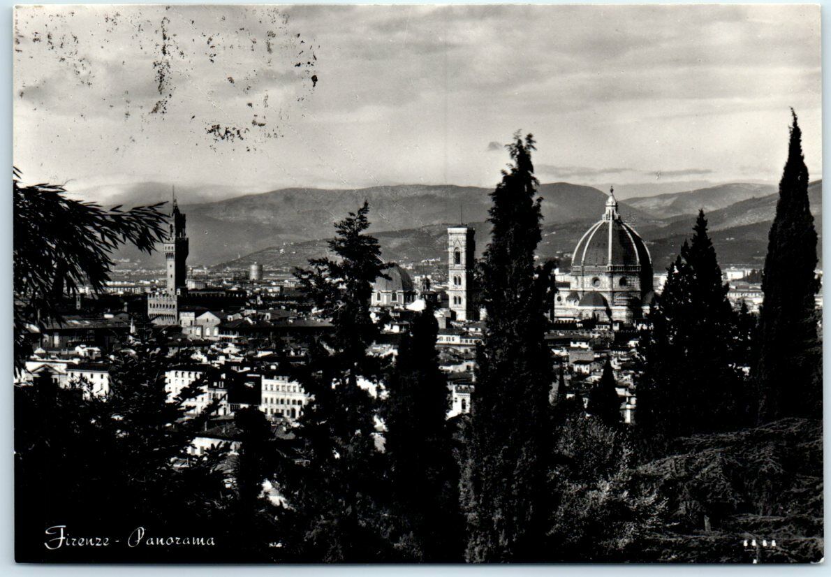 Postcard - Panorama - Florence, Italy