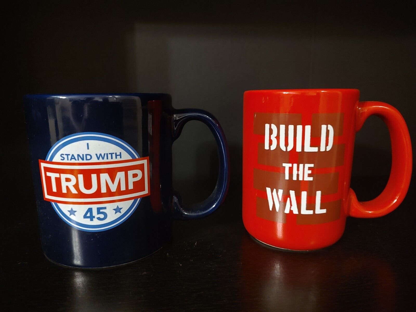 Trump 45 Collectors Coffee Cups OFFICIAL MADE IN USA 
