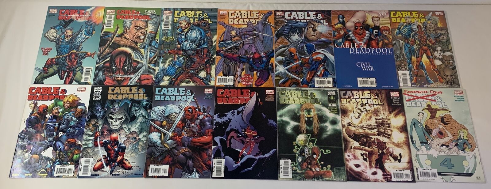 Marvel CABLE AND DEADPOOL #2 3 4 27 29 30 33 34 35 36 37 39 42 46