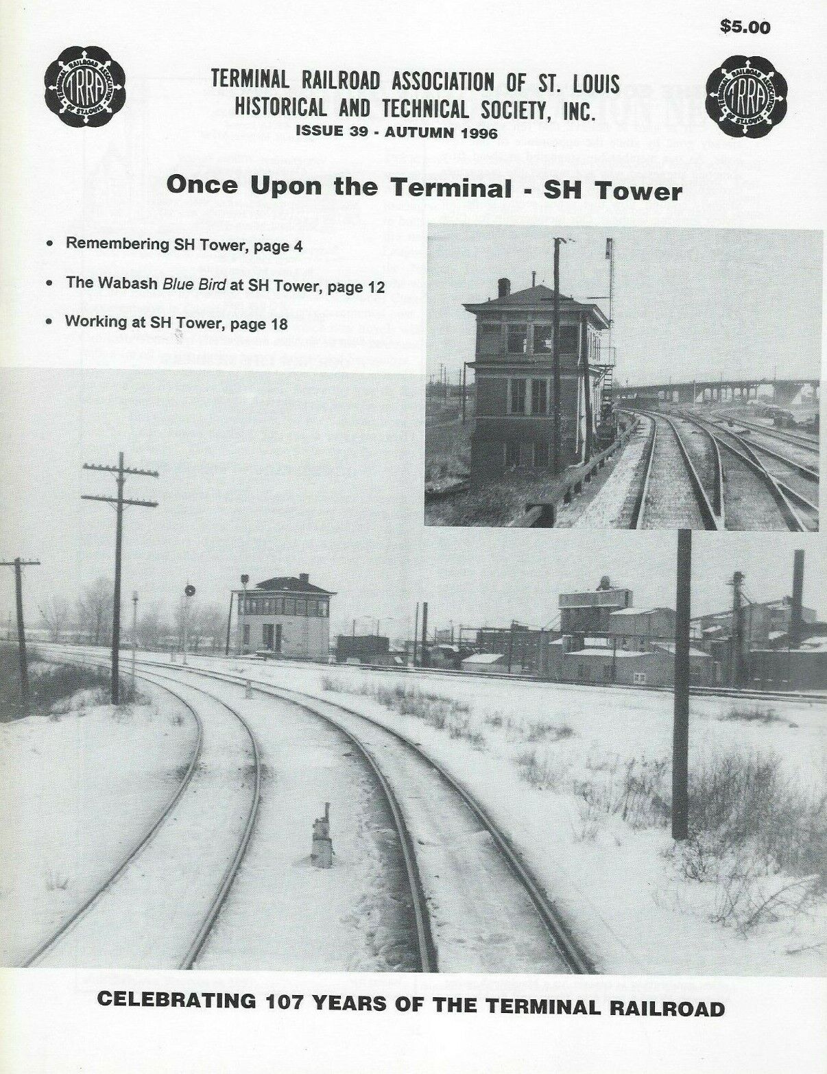 TERMINAL Railroad Assn., Issue 39, Autumn 1996 - (BRAND NEW ISSUE)