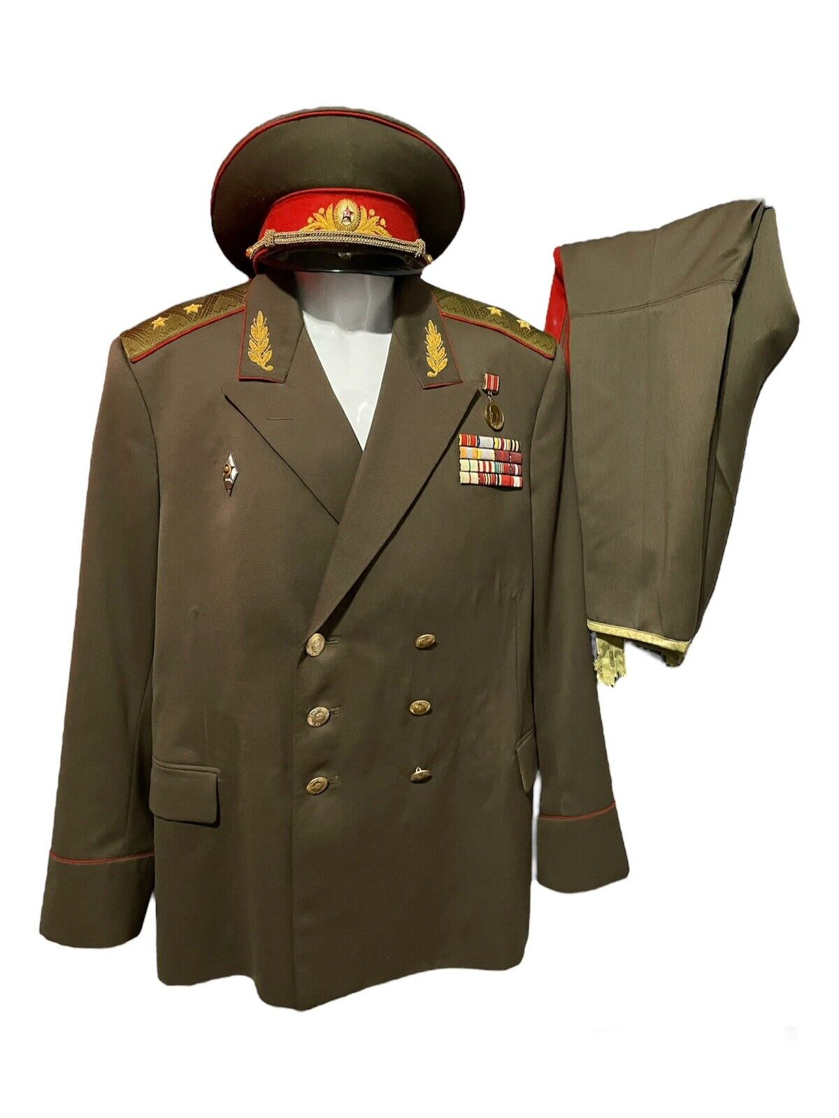 RARE Original Soviet Cold War Lieutenant Generals Uniform Set